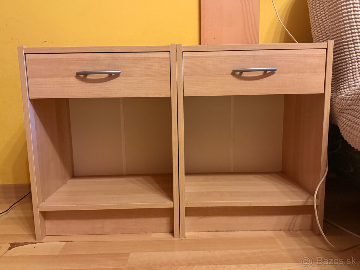 Predám 2ks nočné stoliky