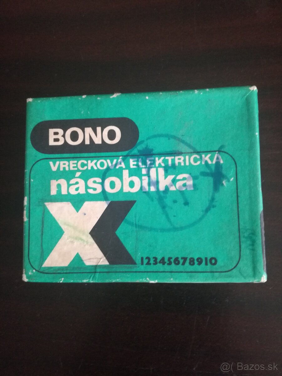 Retro násobilka,retro kalkulačky