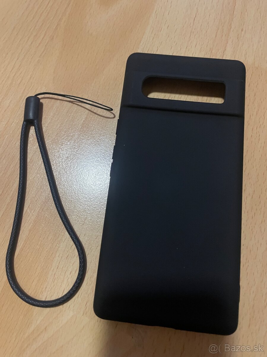 Nový čierny kryt so šnúrkou na Google Pixel 6 PRO