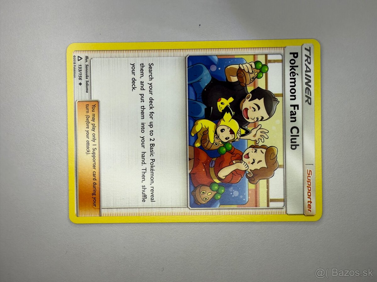 Pokemon trainer karty