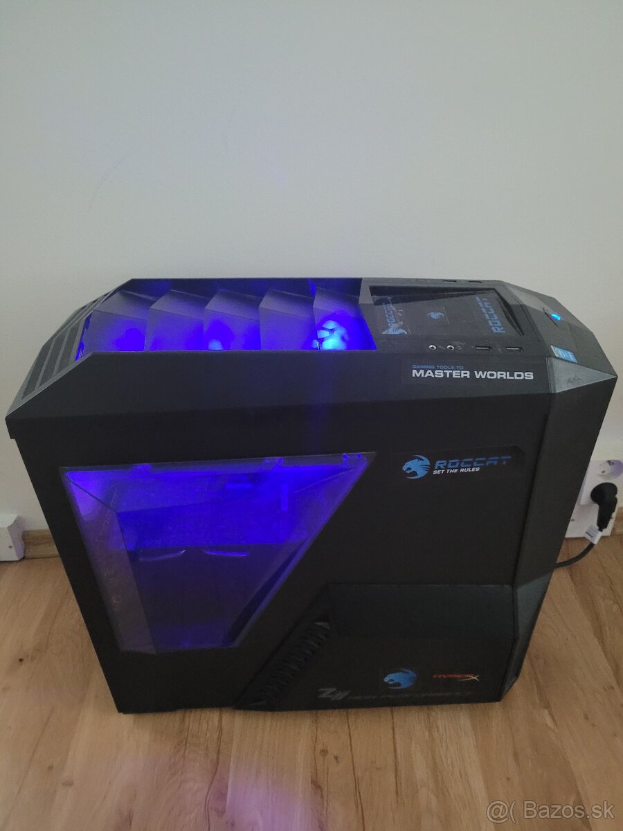 Herná PC bedňa (i5-4690k, 8GB RAM, GTX460oc2, SSD 120)
