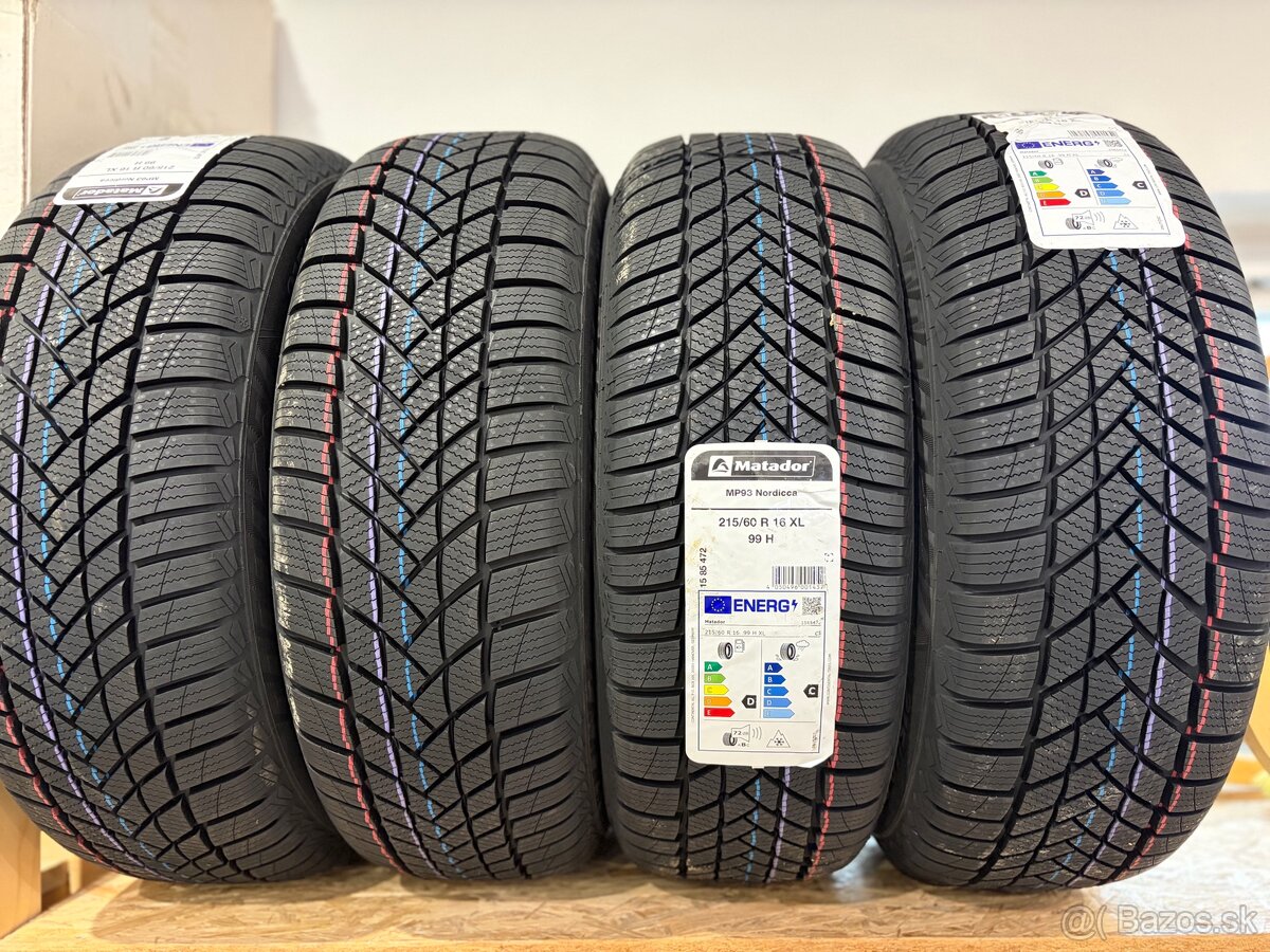 Nové 215/60 R16 Matador Nordicca