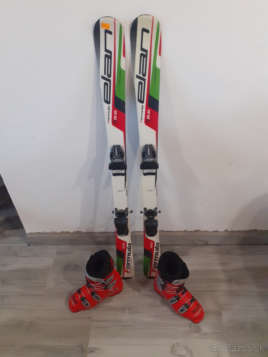 Predám detské lyže elan formula