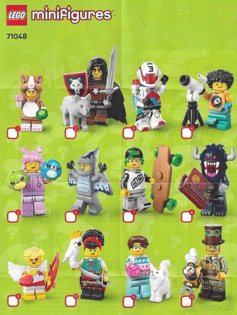 Lego minifigures series 27 nové neotvorené