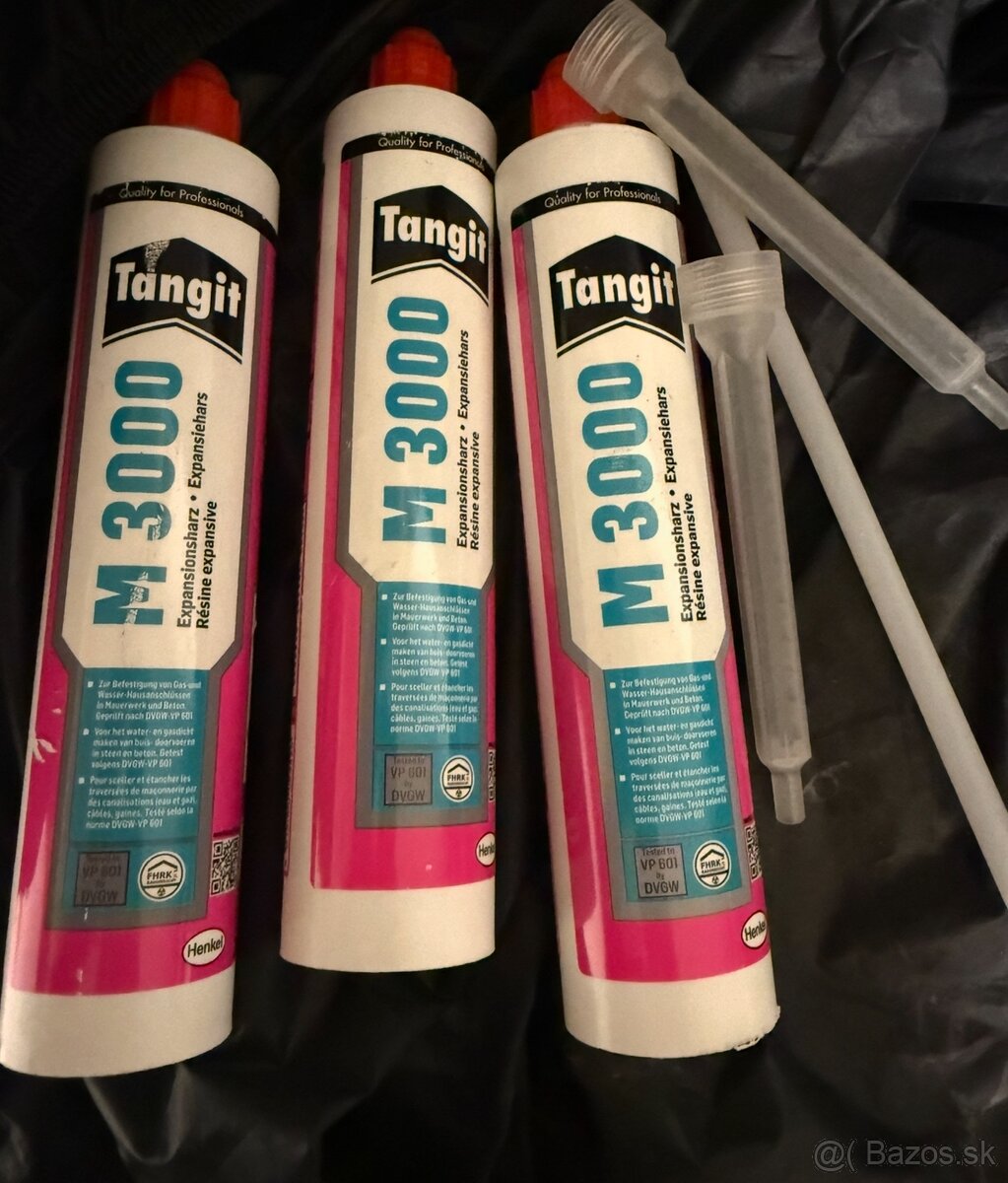 Tangit M300 – chemická kotva, 3 ks (nové)