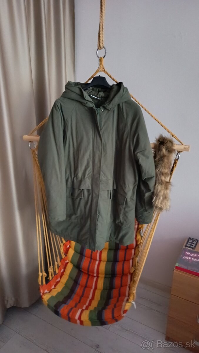 Dámska bunda Janina zelená nová č.44