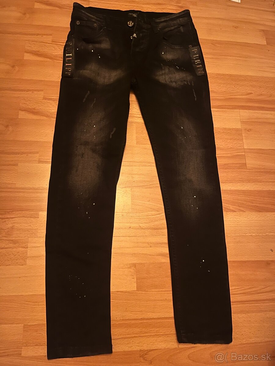 Philipp Plein čierne rifle