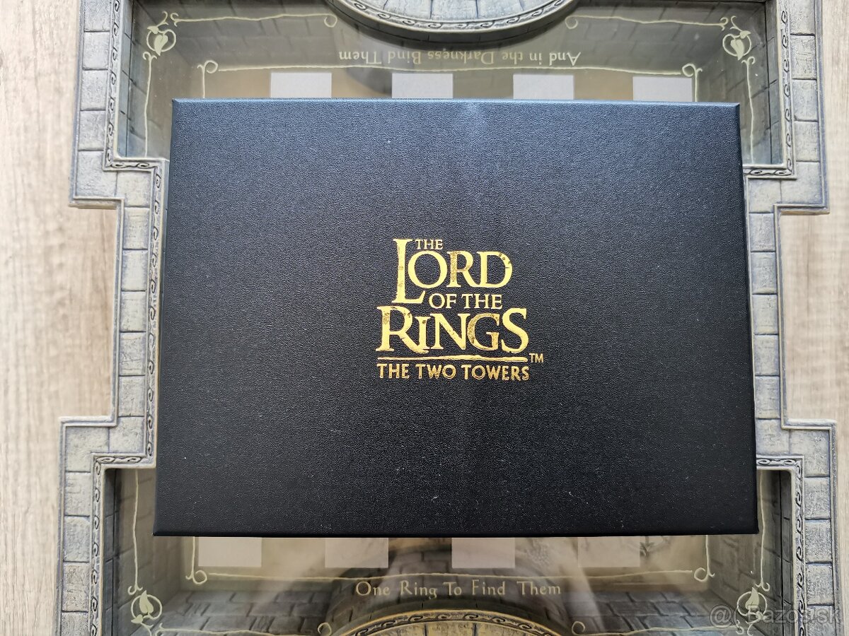 Pán prsteňov - exkluzívne cínové šachové figúrky DELUXE