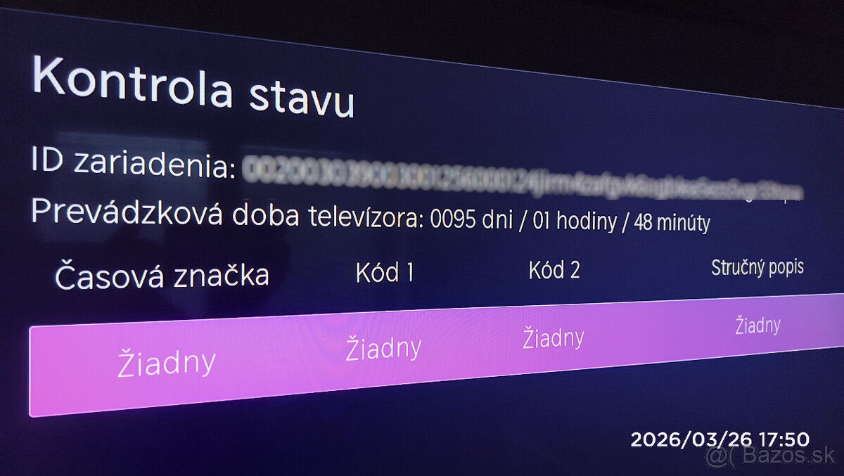 Predám TV Hisense 55U7NQ