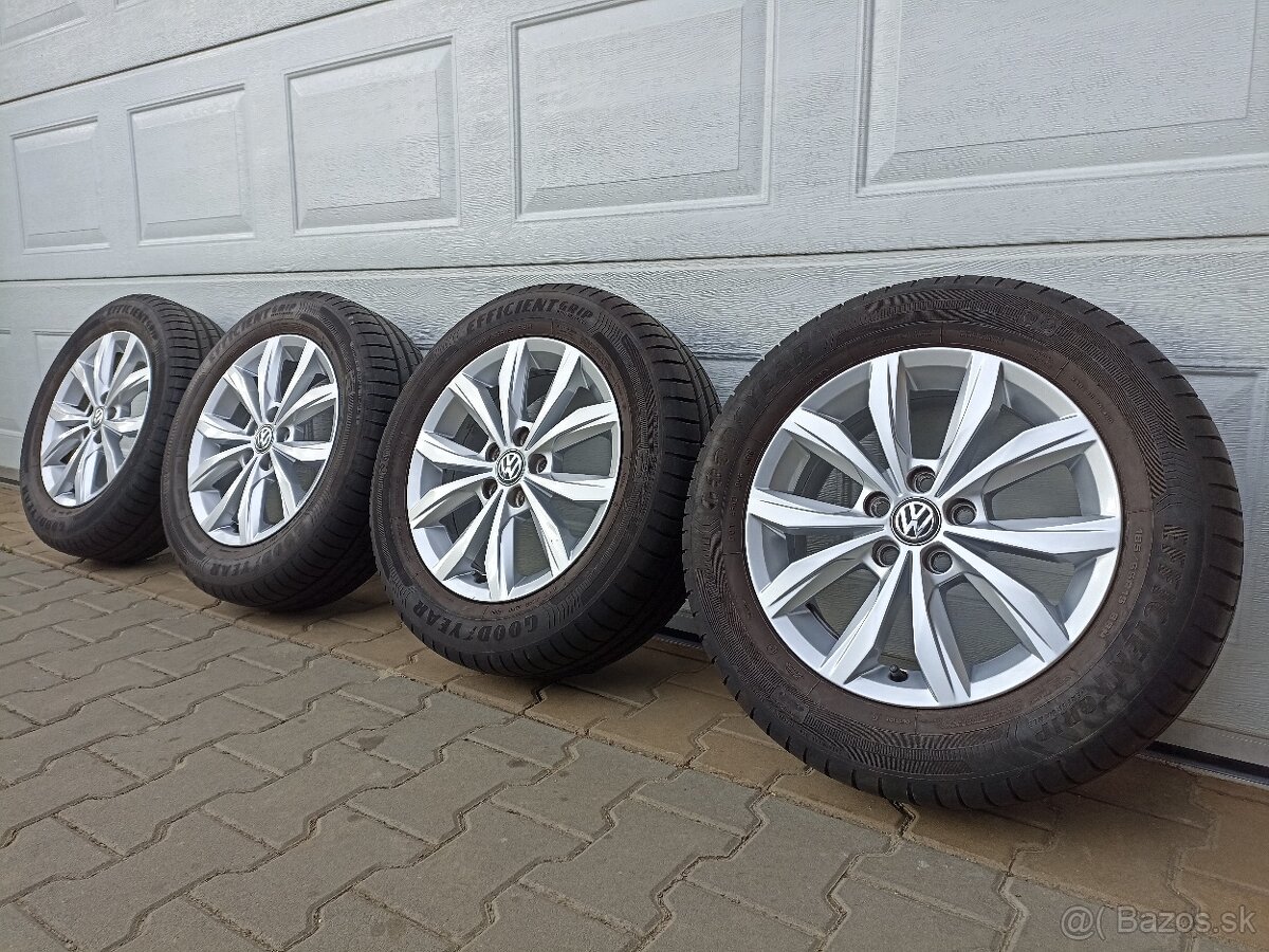 Originálna letná sada VW, Škoda, Seat 5x100 R16 ET40