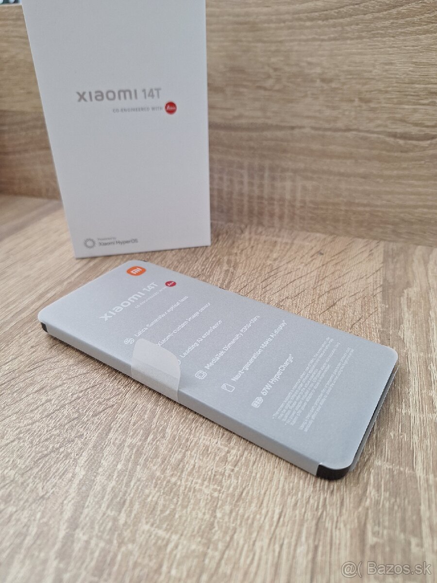 Predam Xiaomi 14T TItan Black 12GB/256Gb 2 Roky záruka