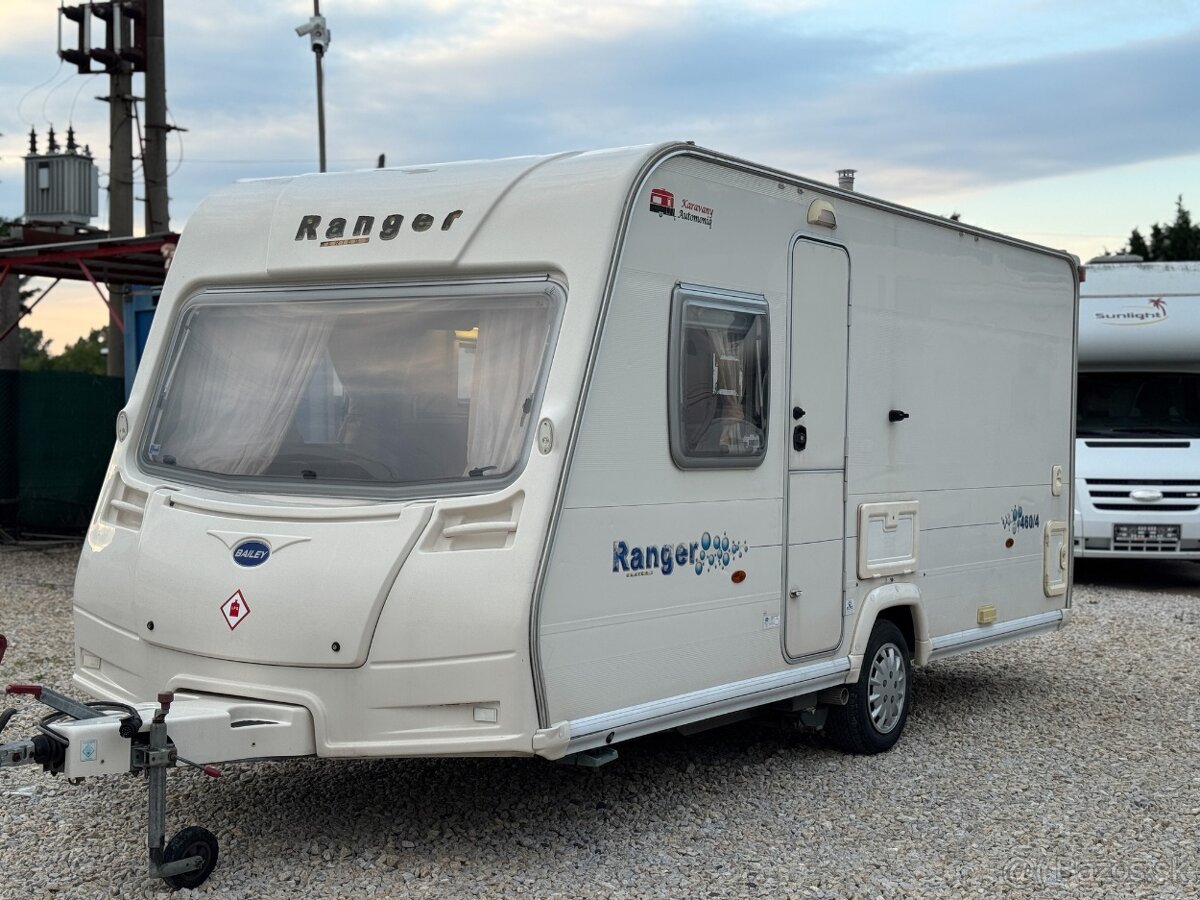 Bailey Ranger 460/4, 4-miestny,Predstan,Mover,Kurenie, Truba