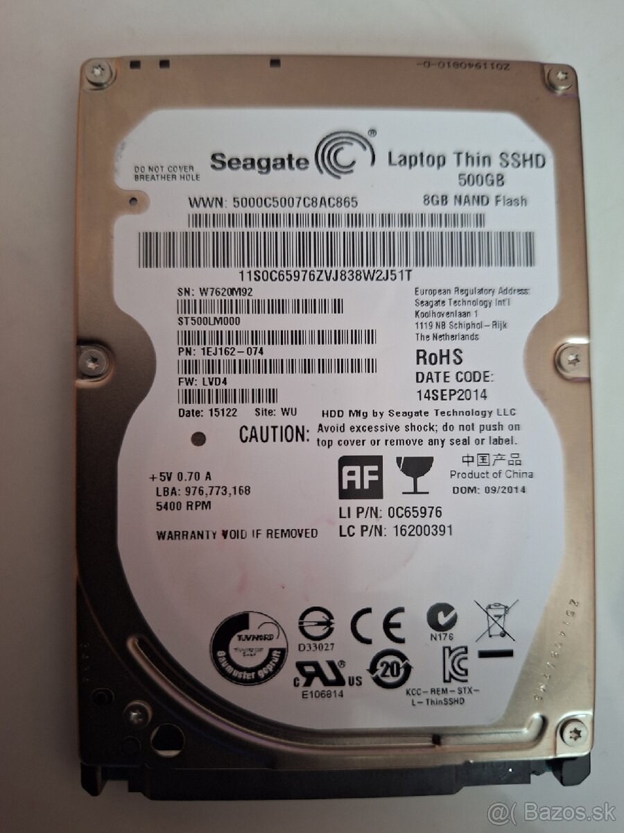 Hybridny disk seagate