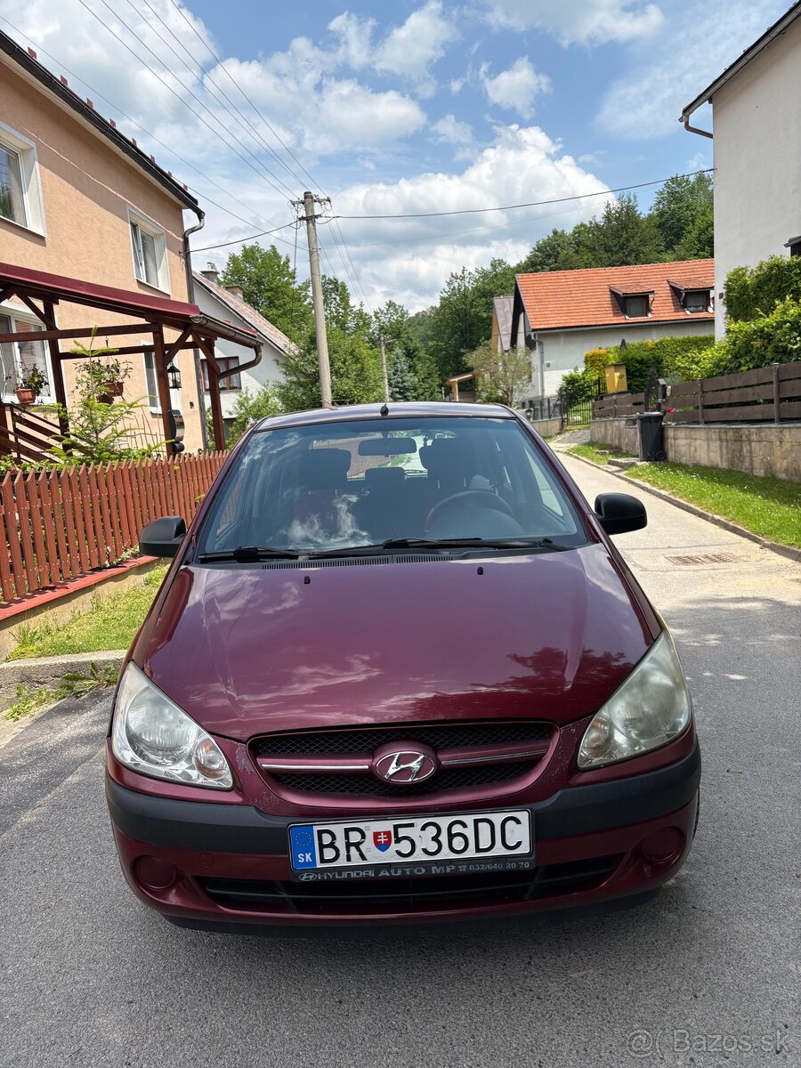 Hyundai Getz 1.4i benzín 2007