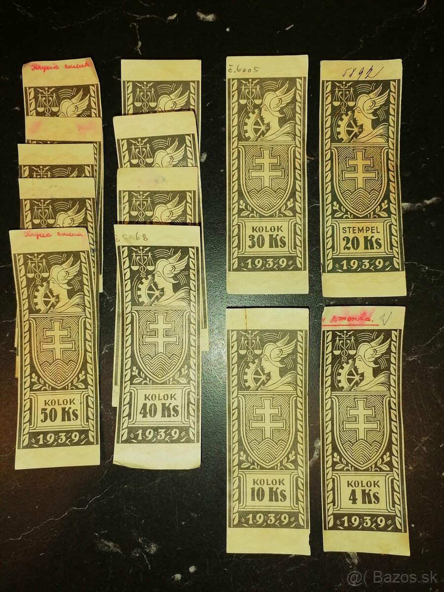 Kolky slovenský štát.