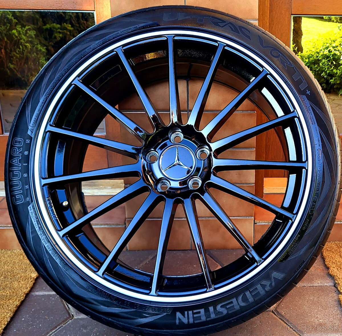 alu R20 5x112, letné pneu 245/40, Mercedes S, /+ Audi A6/