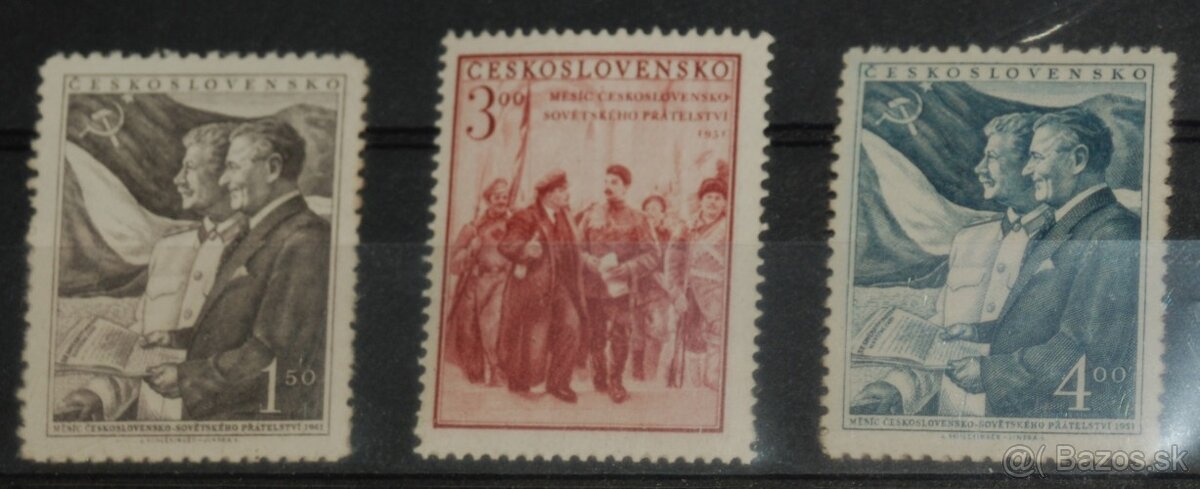 Poštové známky - Československo 57 - čisté