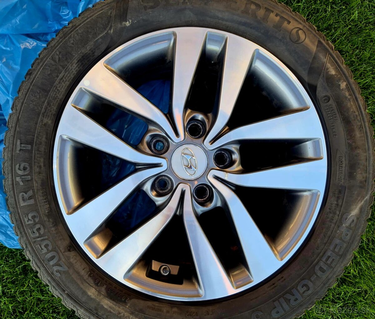 Predám 16" originál Alu Disky na Hyundai