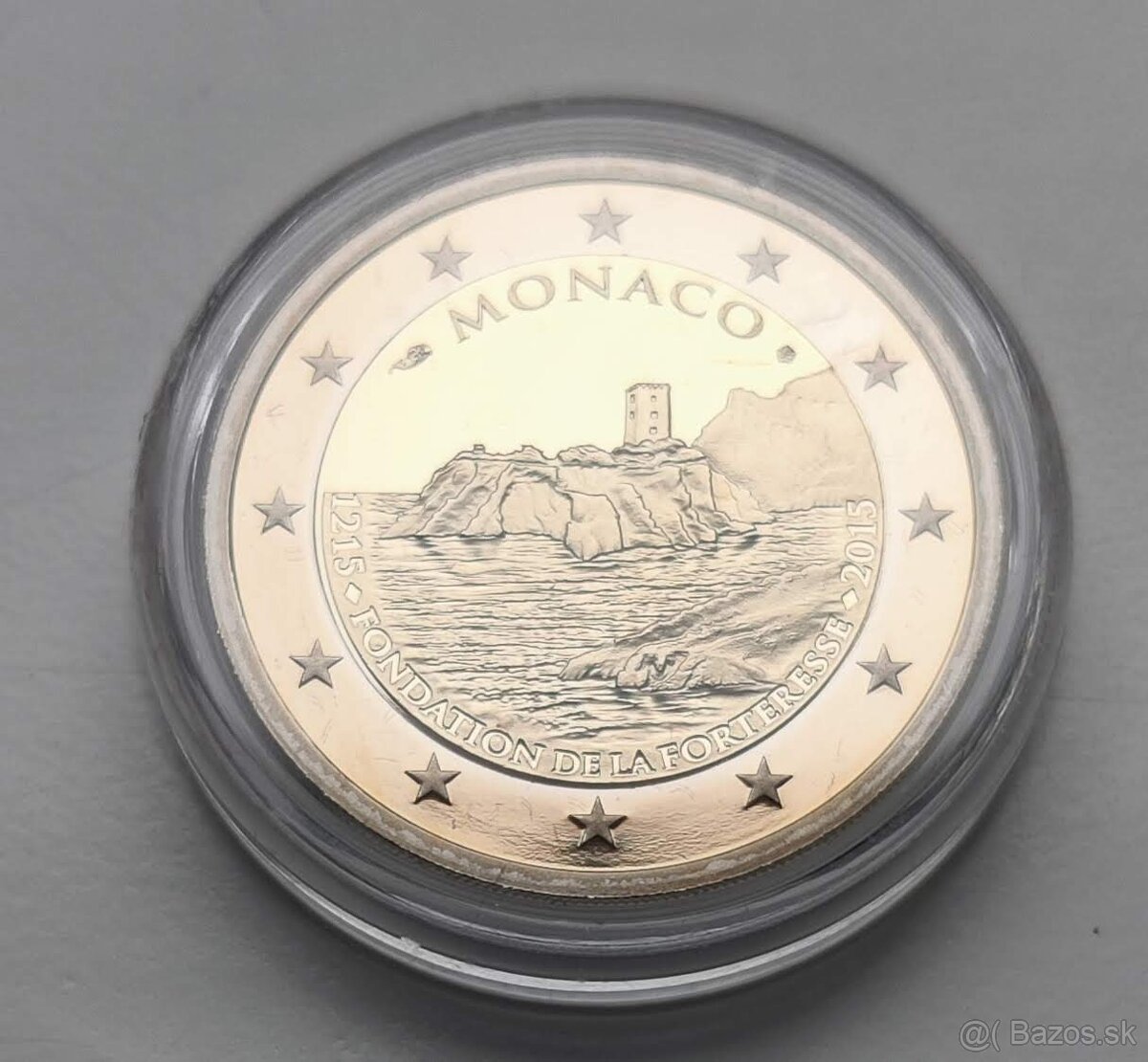 Monako 2015 Pevnosť proof TOP minca