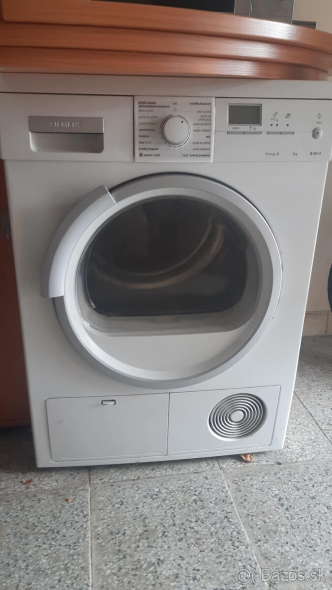 Predám sušičku Siemens S46.51 – top stav, bez porúch