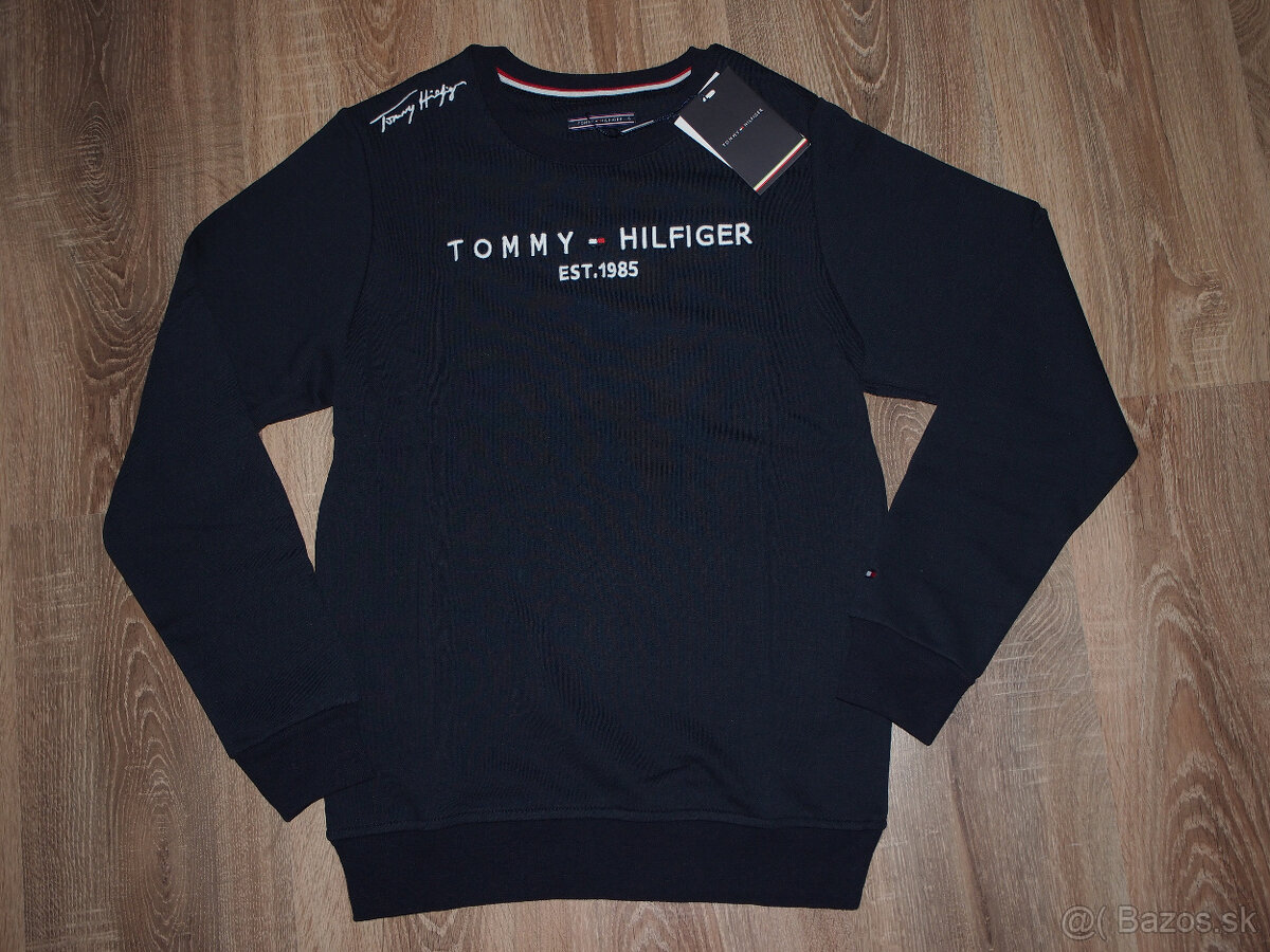 Tommy Hilfiger dámska mikina čierna S