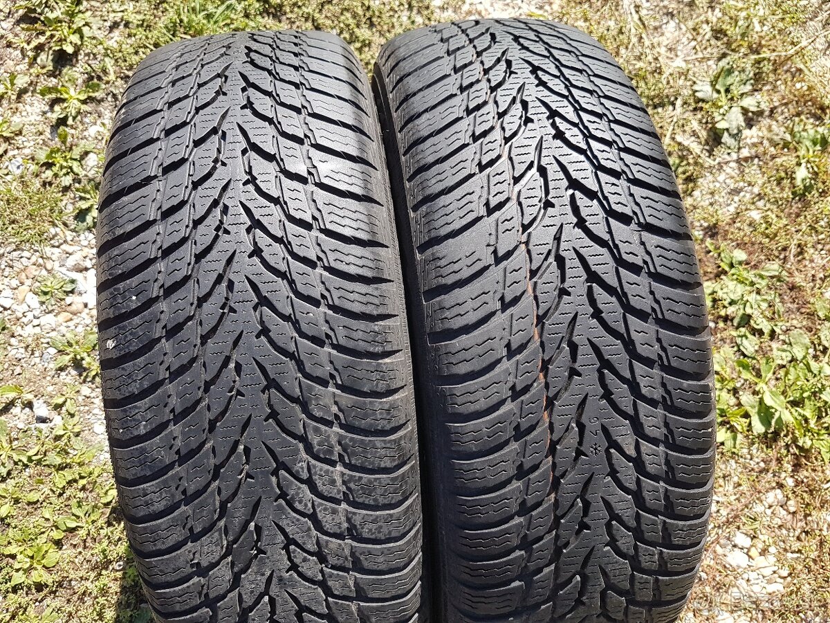185/70 r14 zimné pneumatiky 2ks Nokian DOT2020