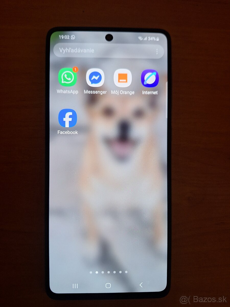Mobil Samsung Galaxy A71+kryt
