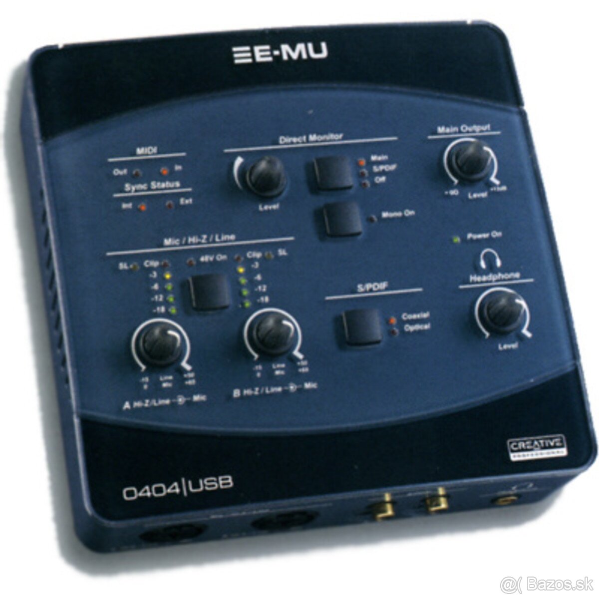 Predam audiofilsku zvukovku E-MU 0404 USB