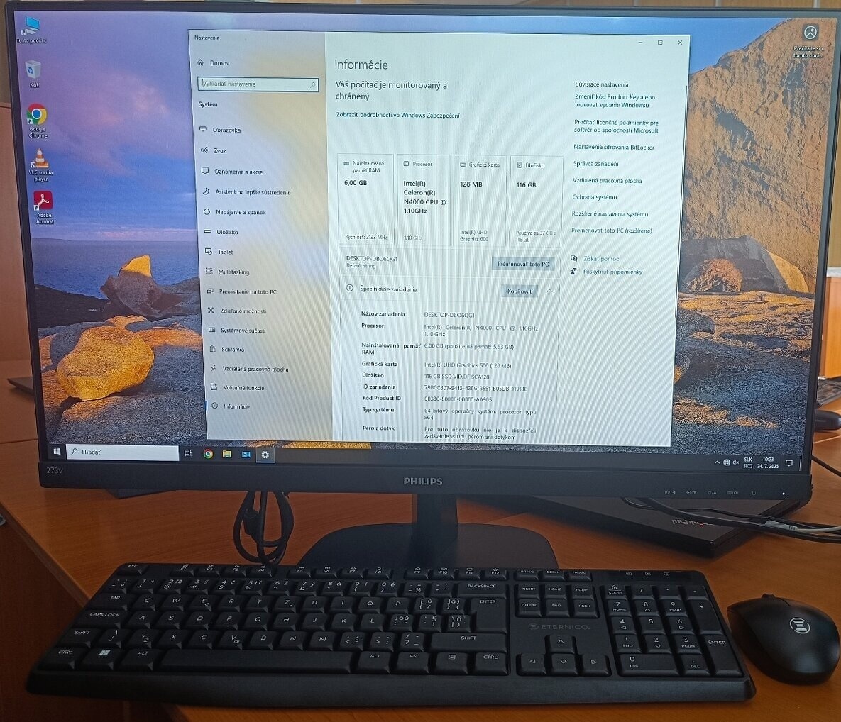 Allinone mini PC, MSI PRO 24"