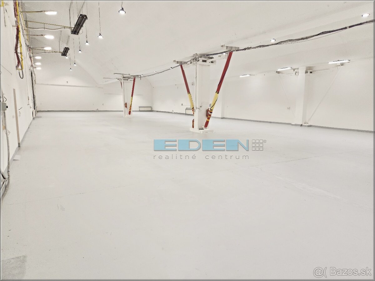 Výrobno-skladové priestory 899 m2