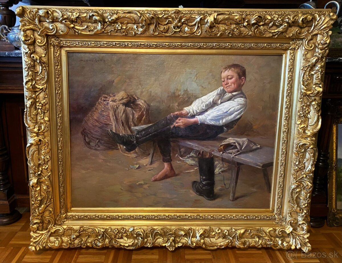 Zbierka obrazov,olejomalieb na predaj.