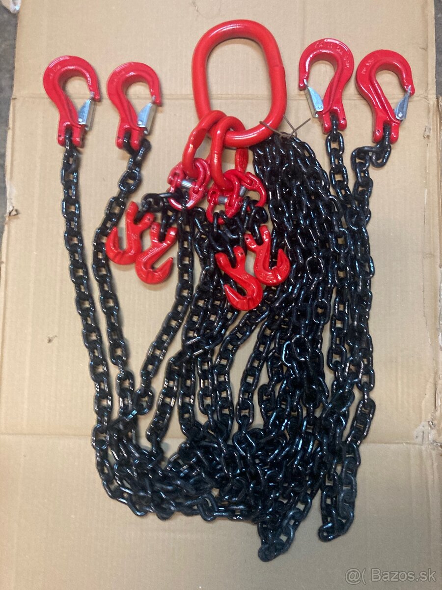 Predám reťazový záves oko-4x hák so skracovačom
