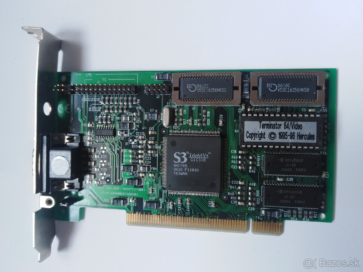 Grafika S3 TrioV+, rozšírená pamäť