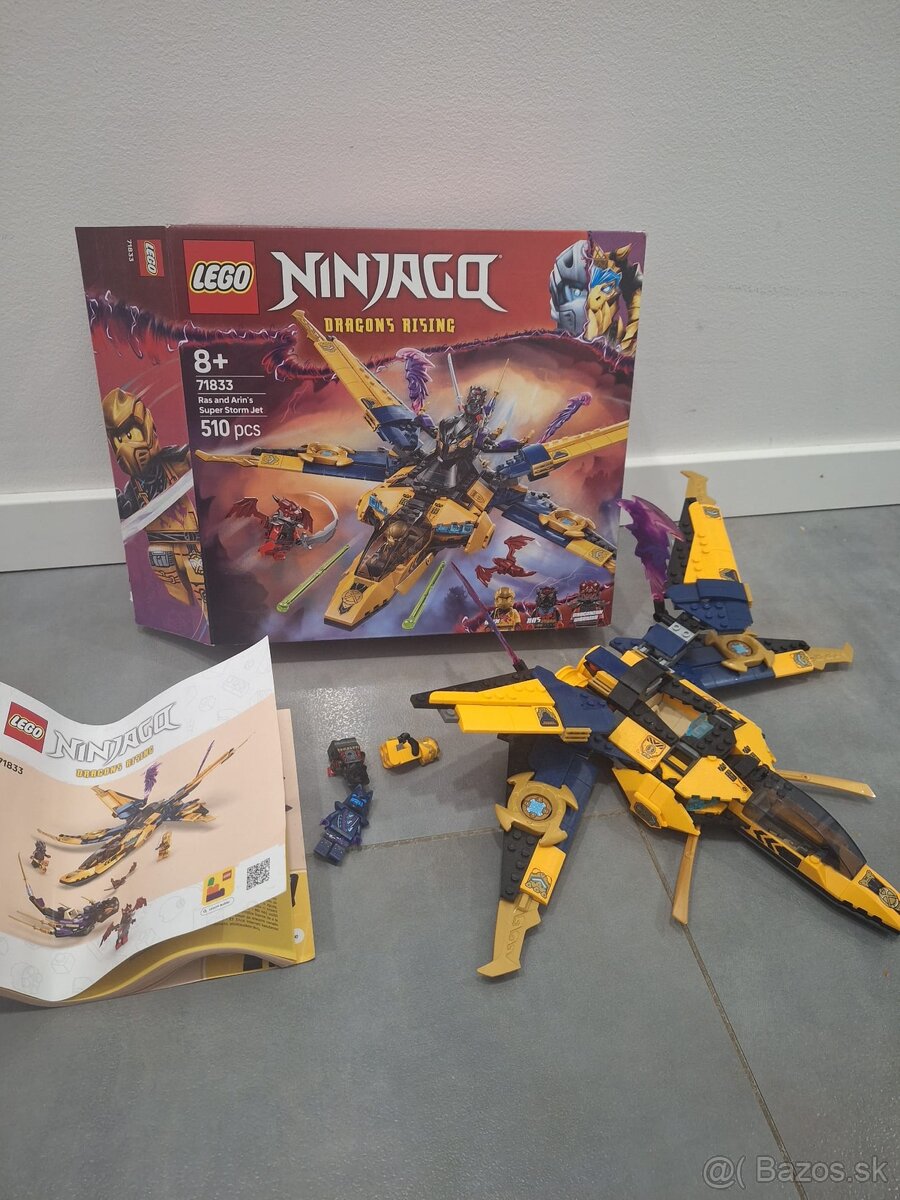 Lego Ninjago Rasovo a Arinovo superbúrkové lieta