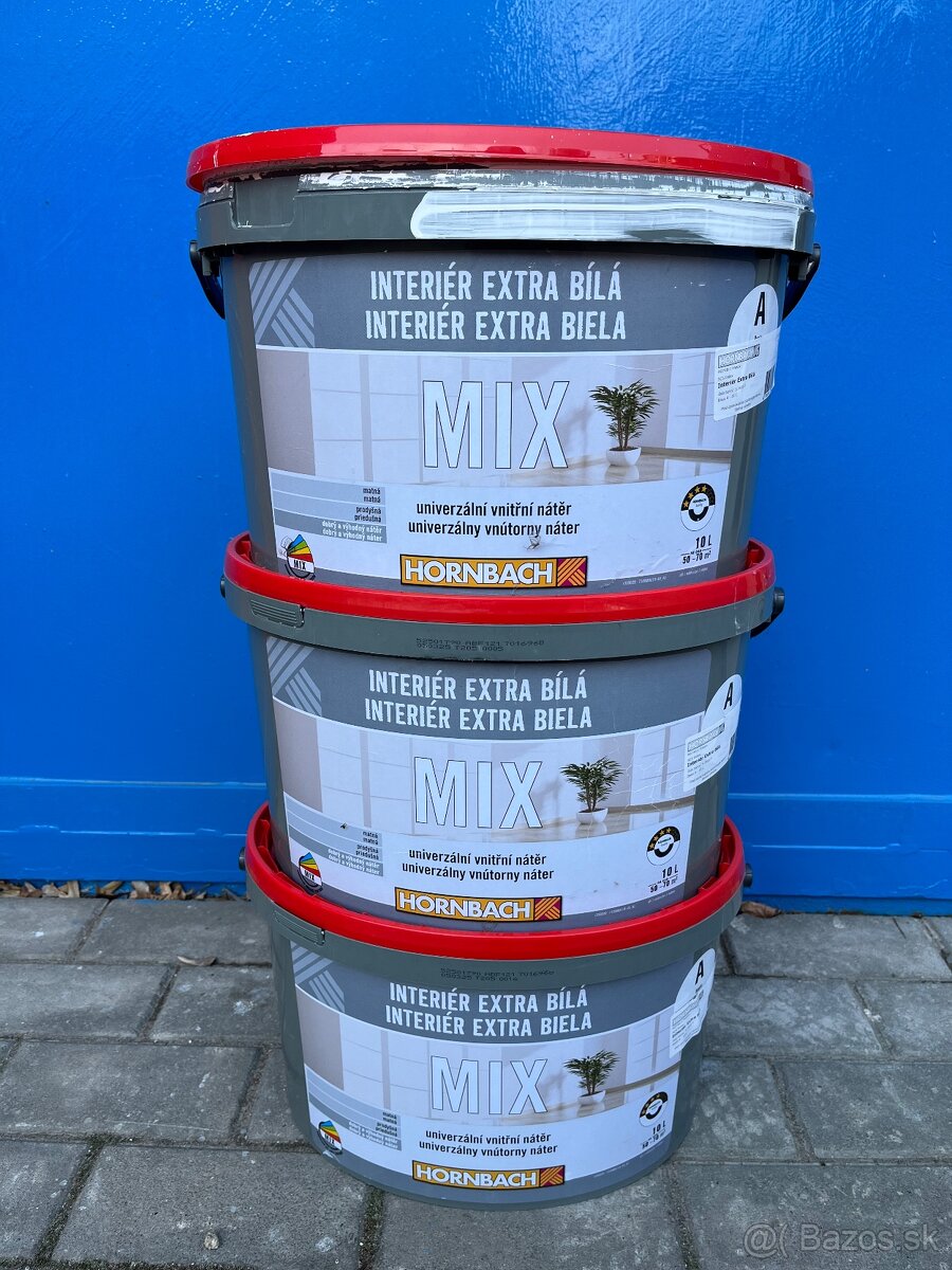 Interiérová farba biela 20l