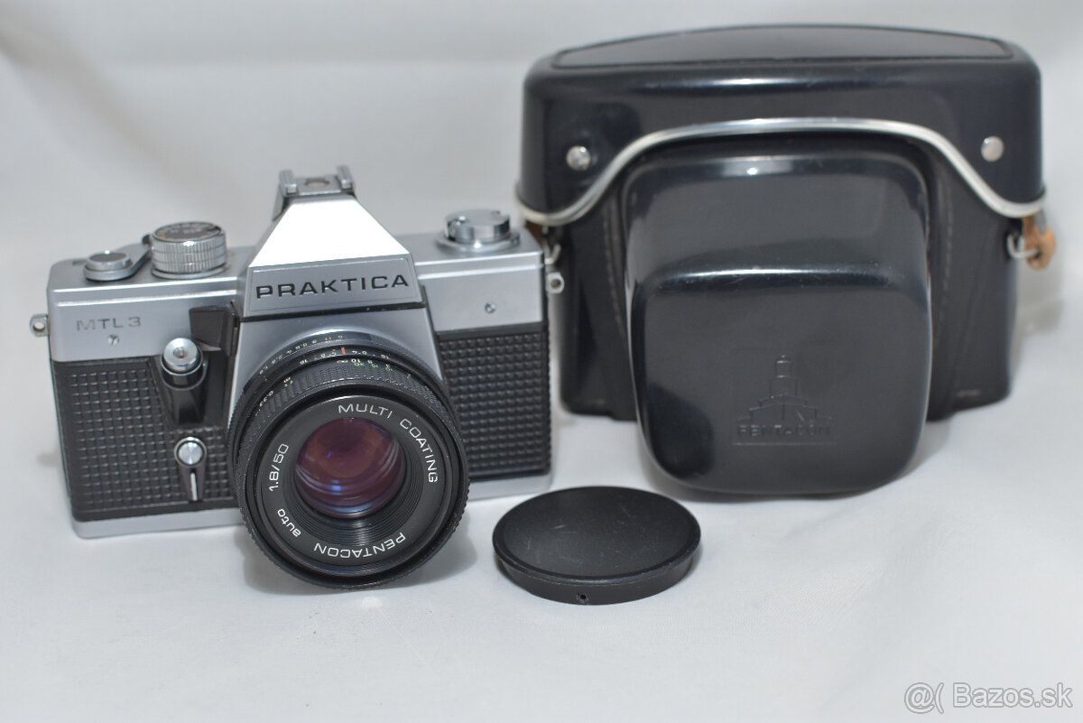 PRAKTICA MTL 3 + PENTACON auto 1,8 / 50 MC .