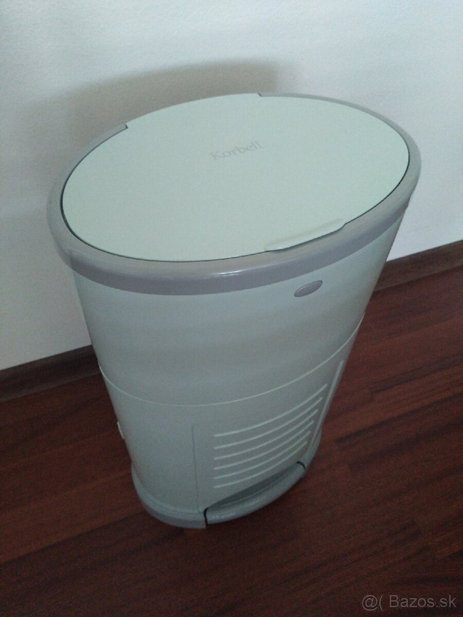 Korbell kôš na plienky farba mint