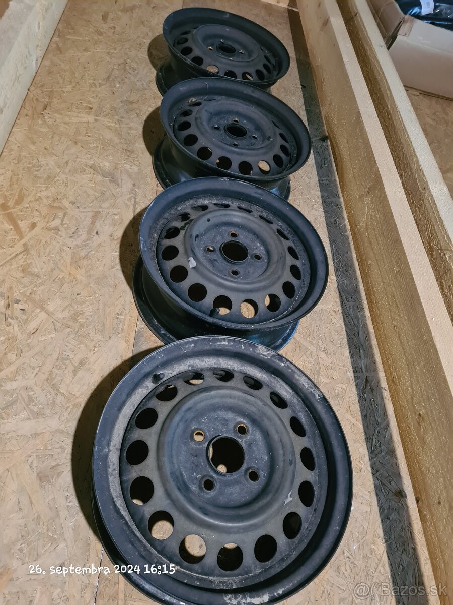 ocelové disky 14'' 4x100 5Jx14CH ET45