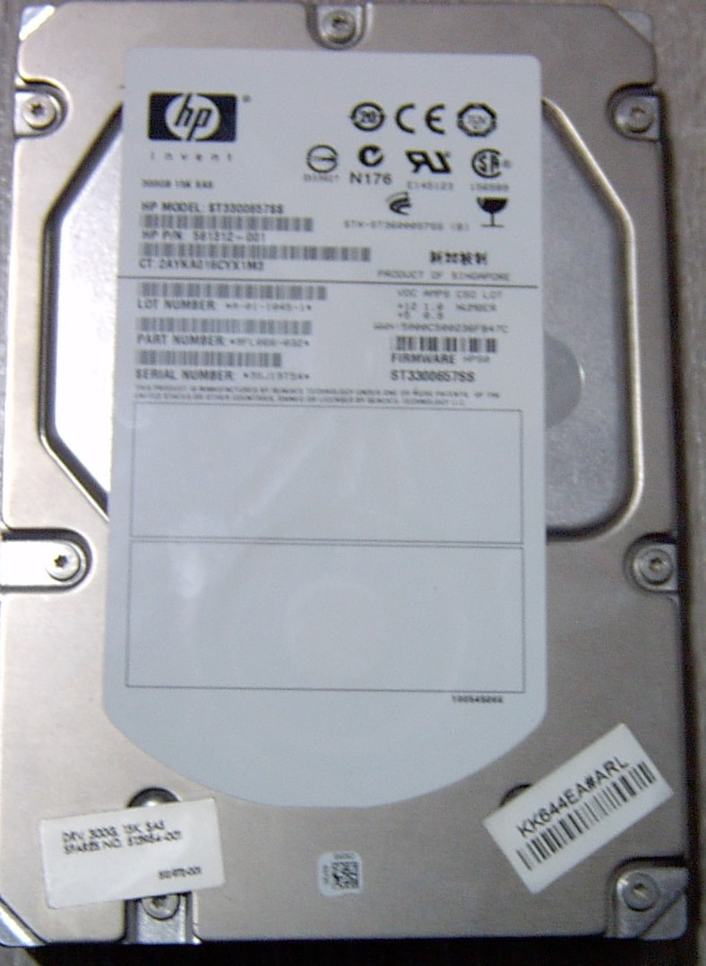 SAS HDD HP (ST3300657SS) 300GB