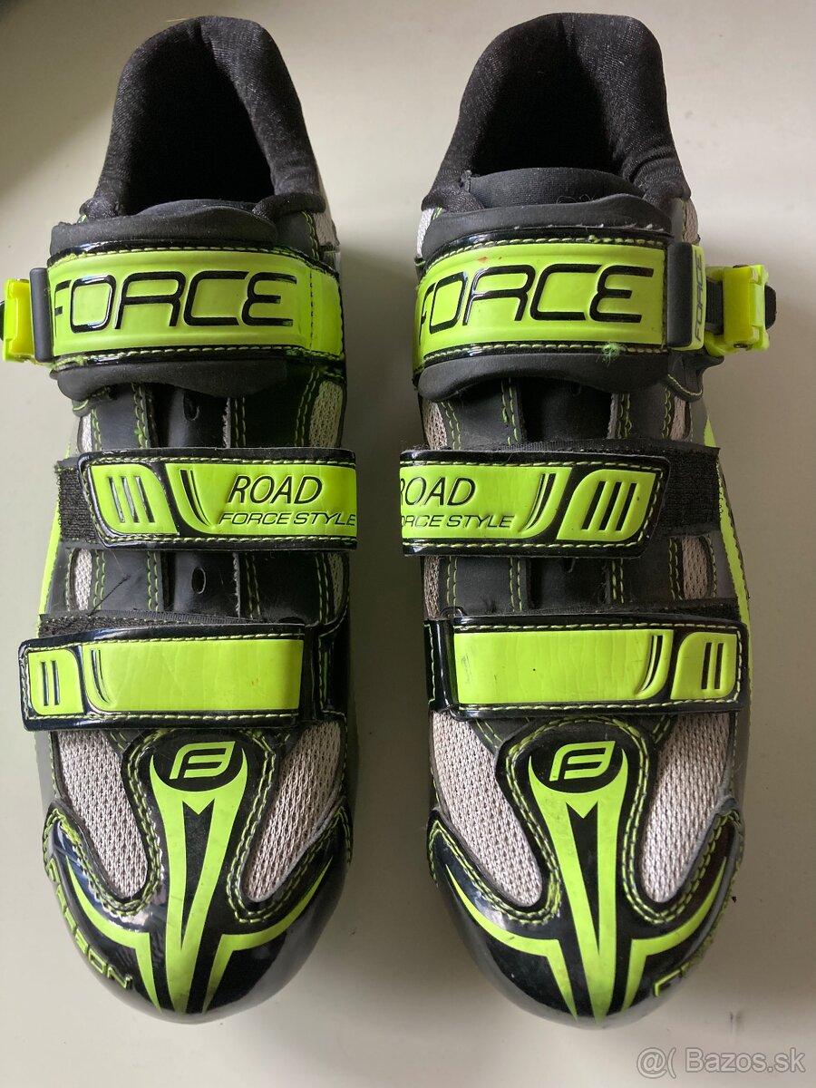 Cyklistické tretry Force Style Carbon, veľ. 44