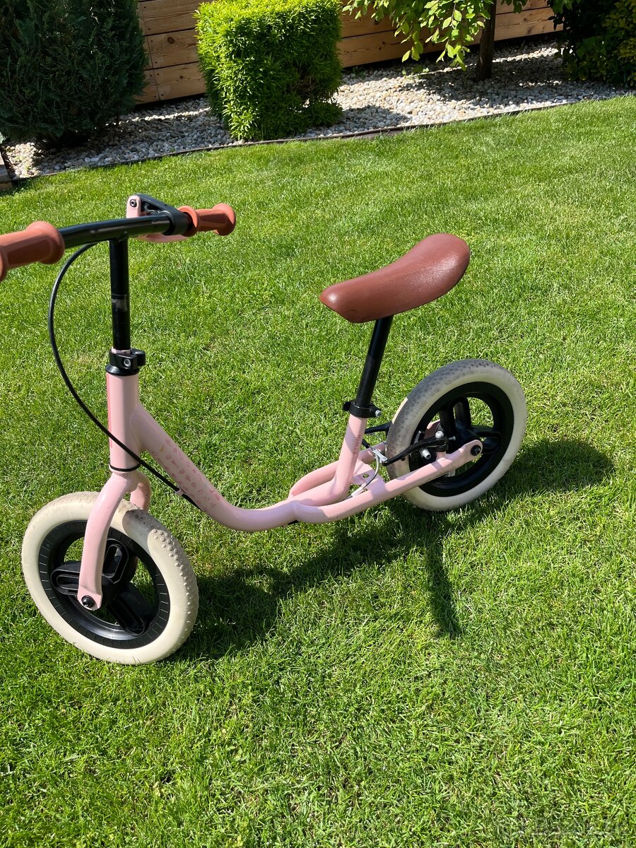 Detské odrážadlo RunRide 500 10" ružovo-béžové