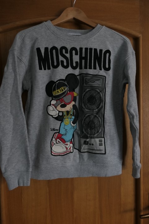 MOSCHINO MICKEY stylova,trendy,moderna mikina XS-M