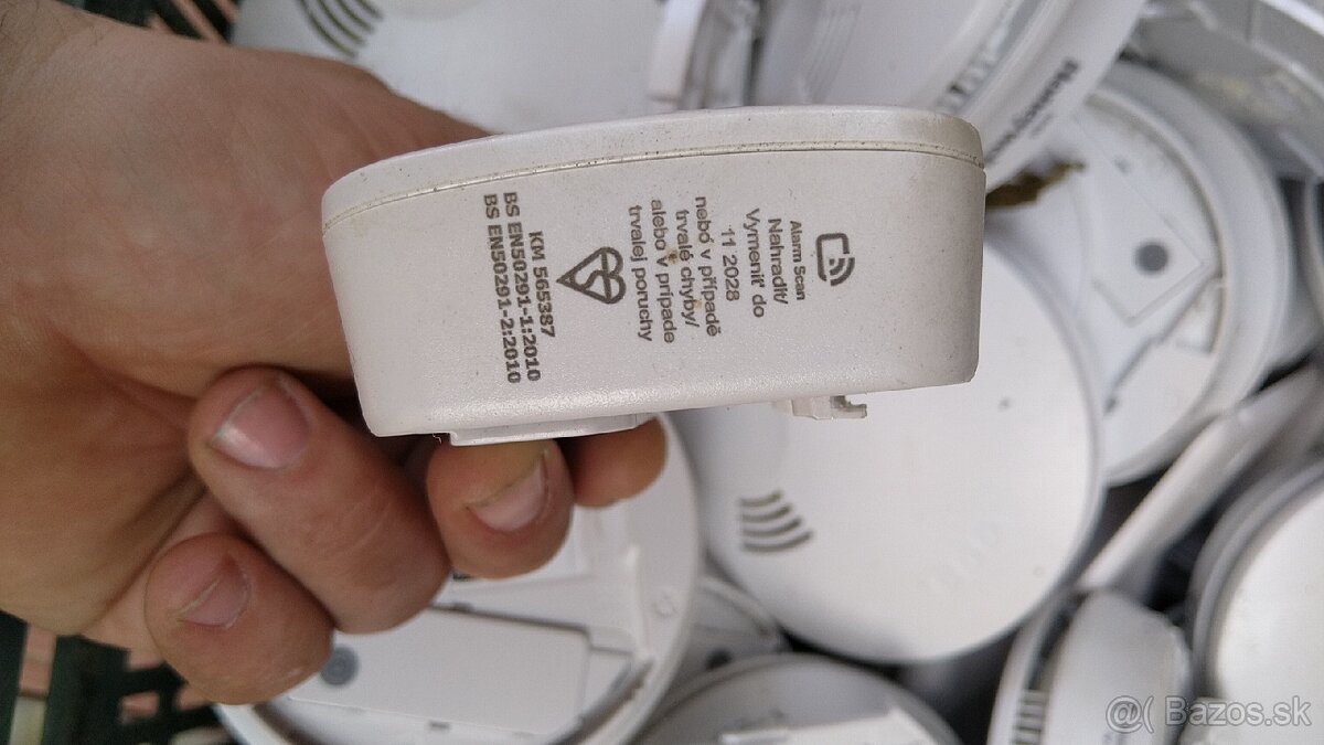 Senzory dymu, požiaru a CO HoneyWell