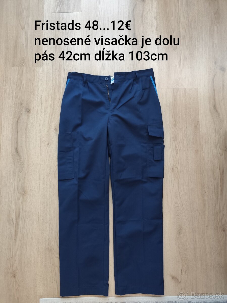 Montérkove nohavice 48