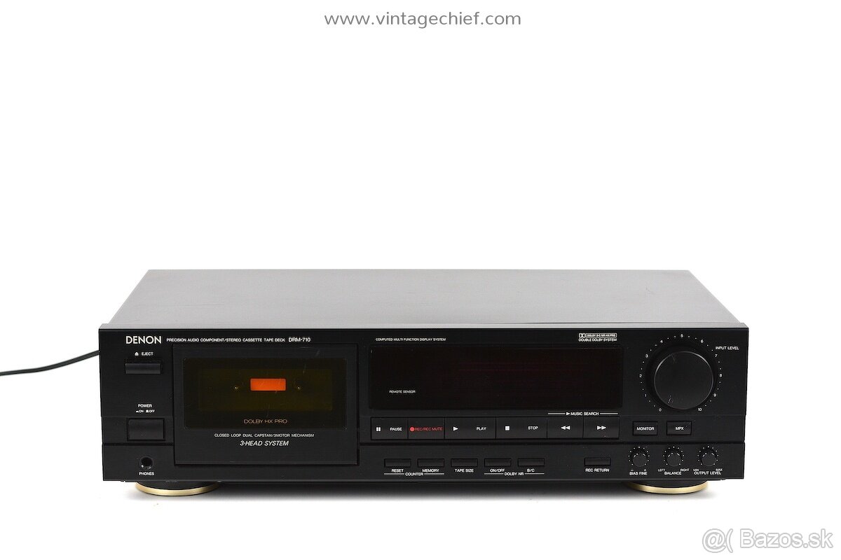 Kúpim kazetový deck Denon DRM-710 na foto aj nefunkčný
