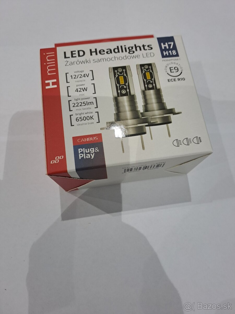 Led H7 mini 42W Canbus 2225lm