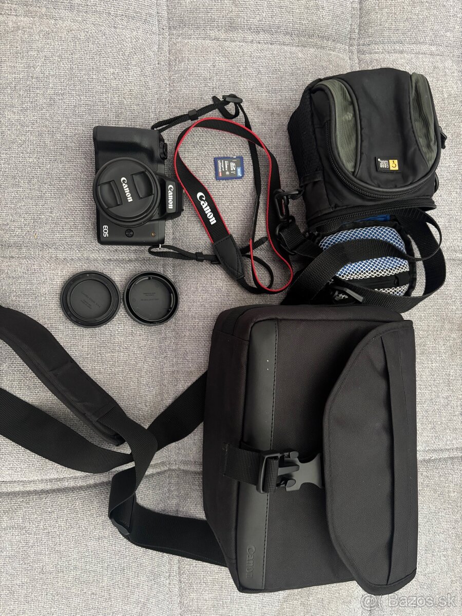 Canon EOS M50 Mark II čierny + EF-M 15-45 mm