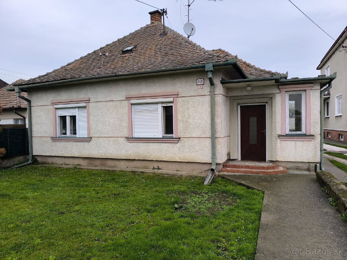 Šanca na nové bývanie – rodinný dom v Branči na predaj