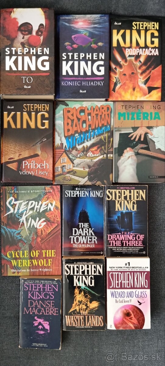 Knihy Stephen king