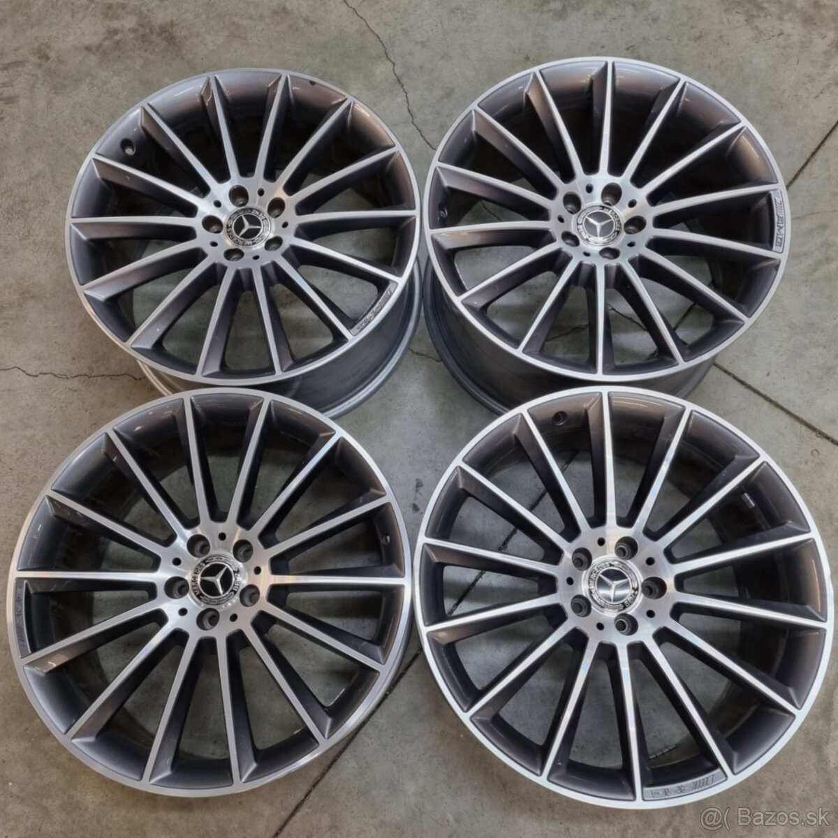 Hliníkové Mercedes disky 5x112 R21 ET54-ET49